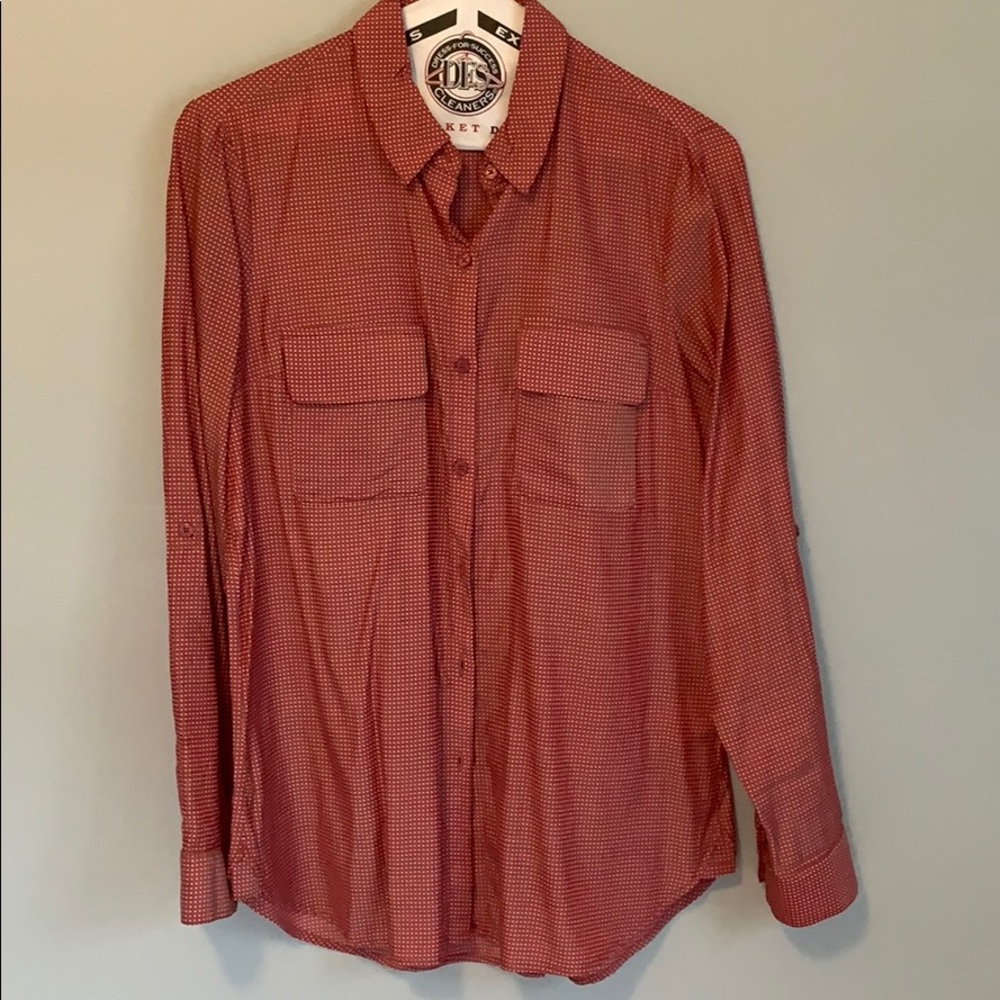 Express button up blouse